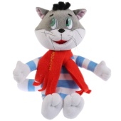 Игрушка мягкая Союзмультфильм кот матроскин, 18см, муз. чип, в пак. Мульти-пульти V62523-18 Игрушка мягкая Союзмультфильм кот матроскин, 18см, муз. чип, в пак. Мульти-пульти V62523-18